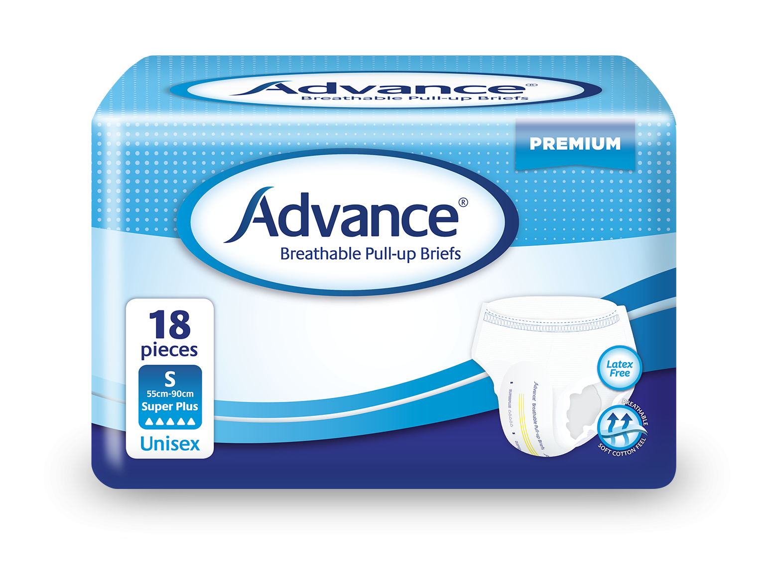 Pull-up style underwear