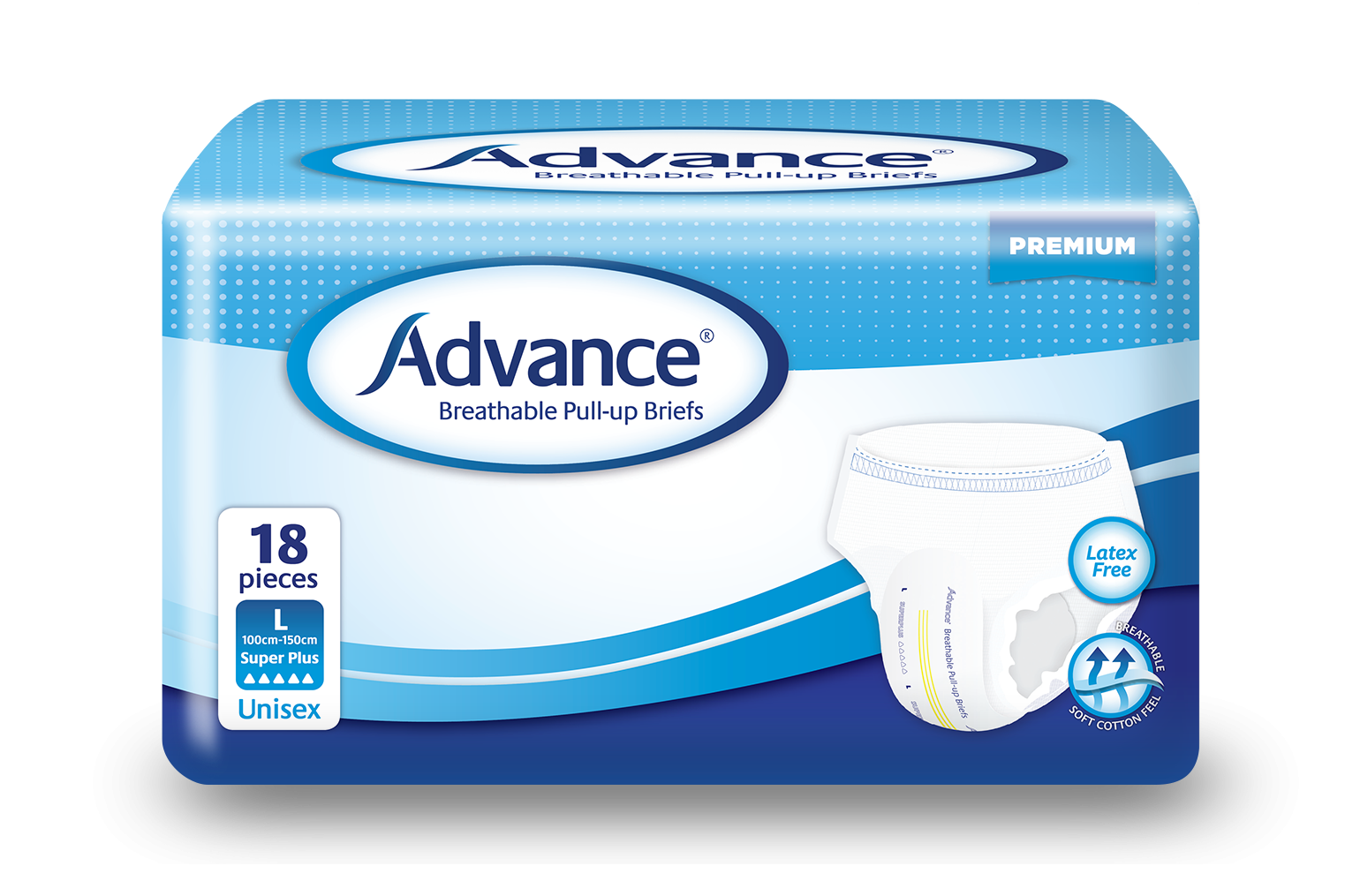 Pull-up style underwear